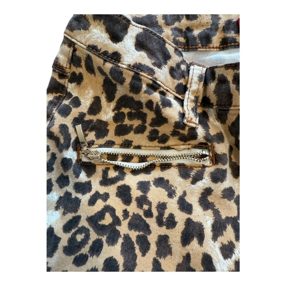 Guess | Women’s Animal Print Skinny Leg Jeans - Size 26 - Picture 4 of 13